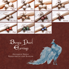 Group Pic: Borgia Pearl Earrings in Antiqued Brass by Rabbitwood and Reason
