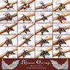 Group Pic: Rhiannon Earrings in Antiqued Brass by Rabbitwood and Reason