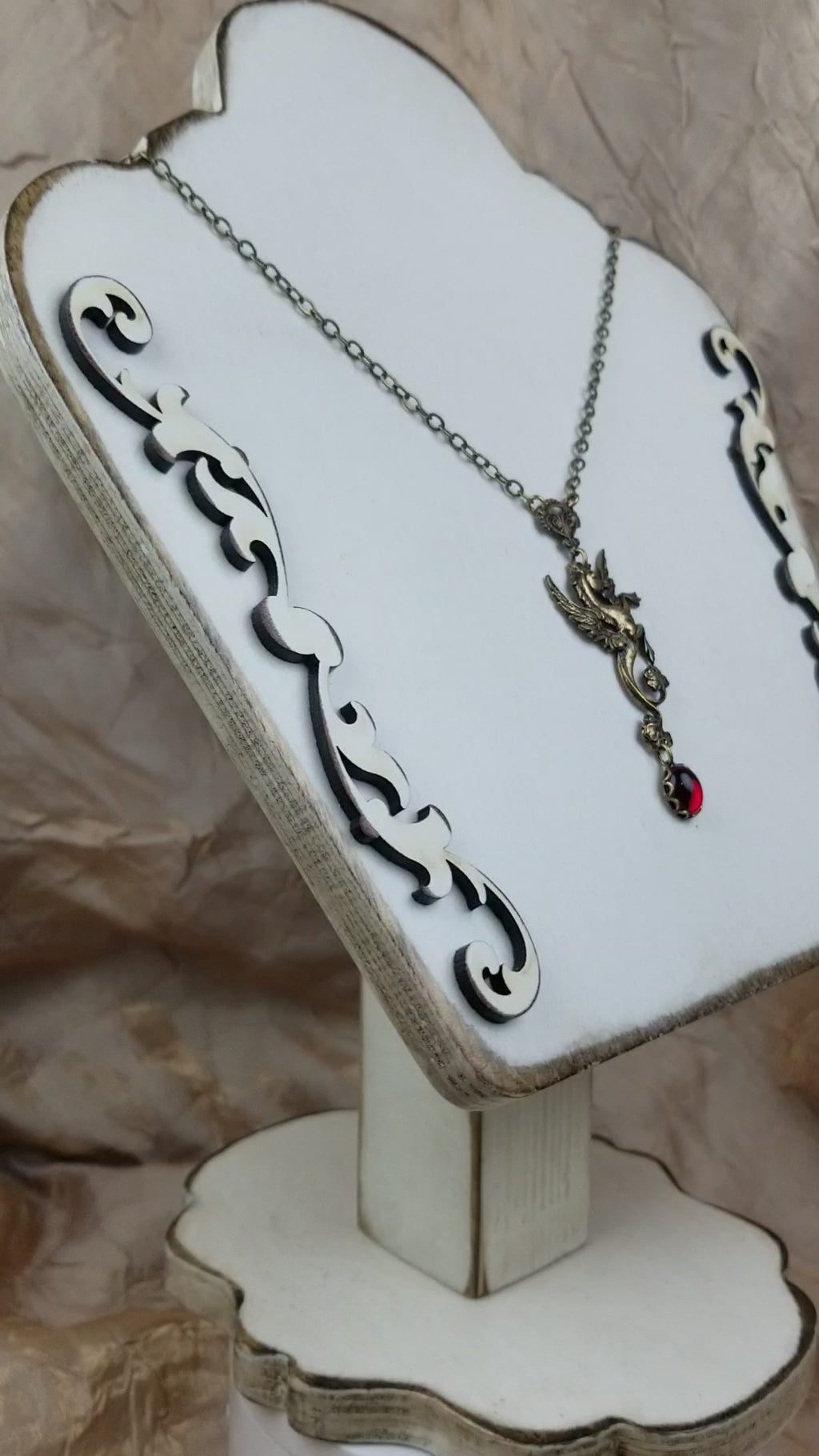 Video: Poseidon's Steed in Ruby and Antiqued Brass by Rabbitwood and Reason