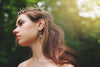 Gryphon Earrings - Cream Pearl - Antiqued Brass - Rabbitwood & Reason