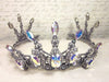 Avalon Crystal Tiara in Antiqued Silver by Rabbitwood and Reason. Stones featured: Crystal AB
